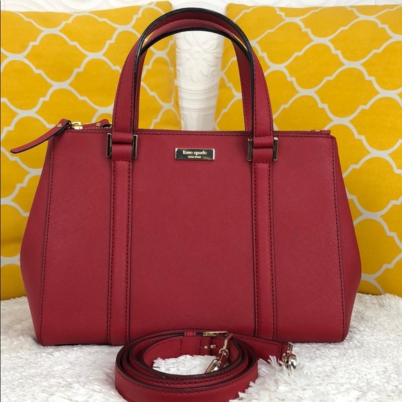 kate spade Handbags - 🌸OFFERS?🌸Kate Spade Leather Red Satchel